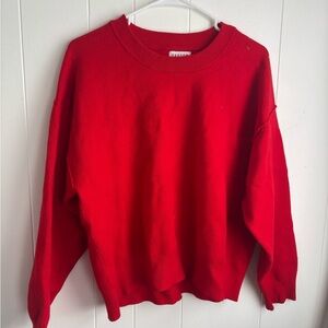 Heyton red sweater small petite